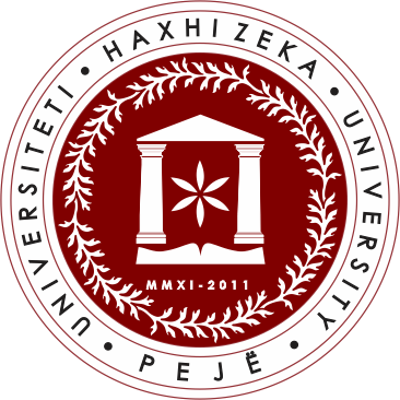 Universiteti “Haxhi Zeka” logo